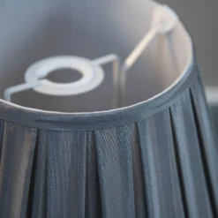 Raye Duck Egg Pleated Taper Silk Shade - 40cm -Home Lighting Store 13222473 2194946174587101