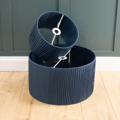 Raye Peacock Drum Pleated Silk Shade - 45cm -Home Lighting Store 13222476 8964944148464066