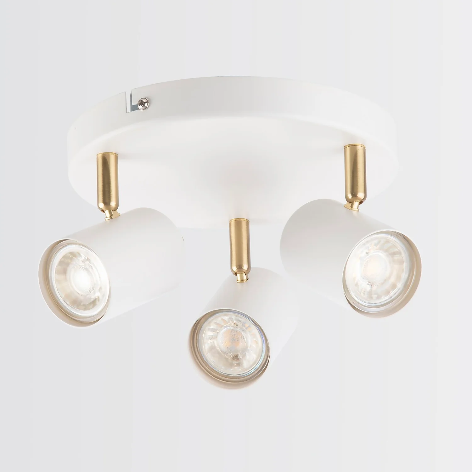 Thorpe 3 Lamp Spotlight Plate - White Thorpe 3 Lamp Spotlight Plate - White -Home Lighting Store 13239140 1594928056059483