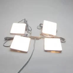 Set Of 4 LED Square Puck Lights -Home Lighting Store 13239145 1355007594957045