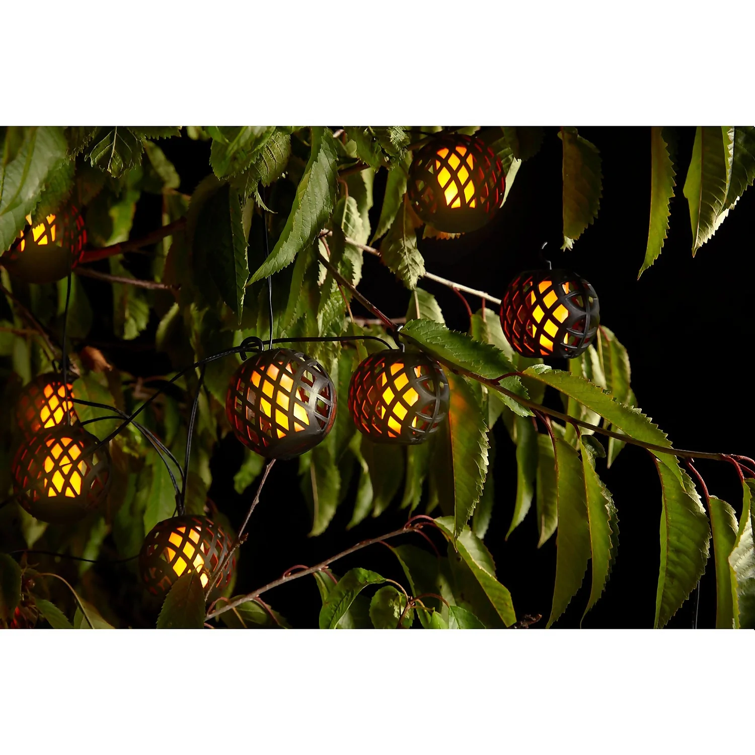10 Solar Flame String Lights 10 Solar Flame String Lights -Home Lighting Store 13277432 8114944632637867