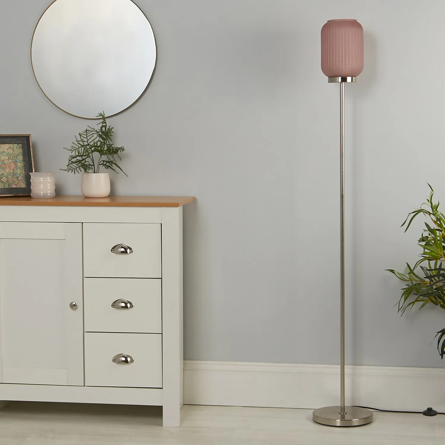 Pearl Frosted Floor Lamp - Rose Pearl Frosted Floor Lamp - Rose -Home Lighting Store 13445400 1215042045722968