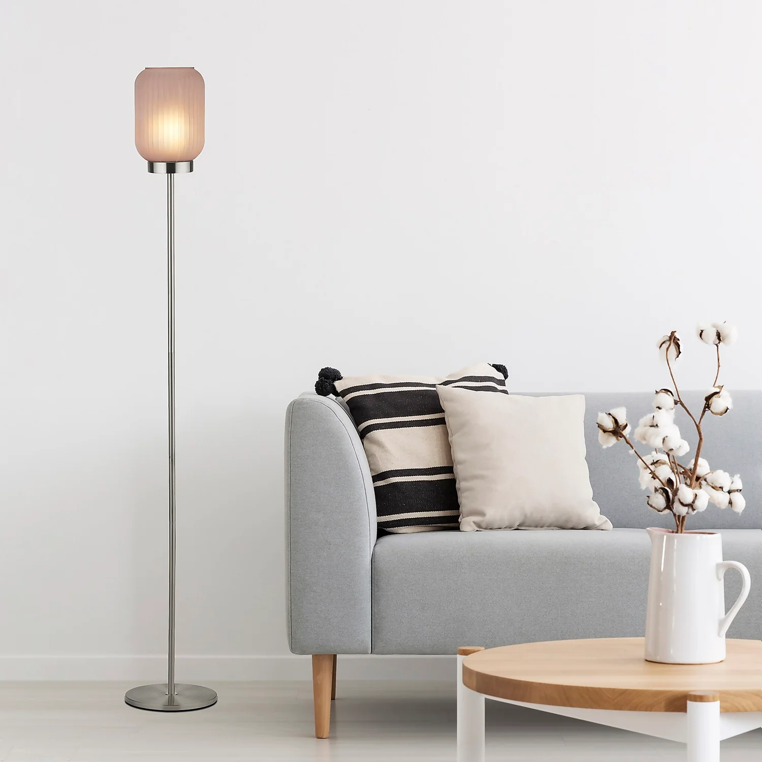 Pearl Frosted Floor Lamp - Rose Pearl Frosted Floor Lamp - Rose -Home Lighting Store 13445400 1735042045809386