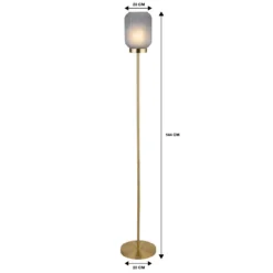 Pearl Frosted Floor Lamp - Navy -Home Lighting Store 13445401 2085042048294637