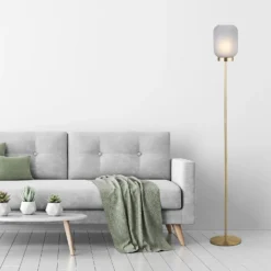 Pearl Frosted Floor Lamp - Navy -Home Lighting Store 13445401 2565042048253801