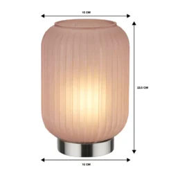 Pearl Frosted Table Lamp - Rose -Home Lighting Store 13445403 8665042045103297