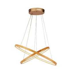 Malibu LED Double Ring Ceiling Pendant Light - Bamboo 5 Malibu LED Double Ring Ceiling Pendant Light - Bamboo -Home Lighting Store 13445411 1305042050470411