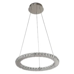 Atlanta LED Single Tier Ceiling Pendant Light - Chrome -Home Lighting Store 13445413 1474976242089636