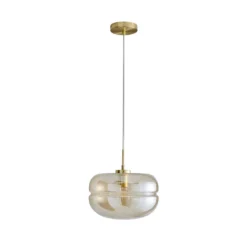 Fleur Glass Pendant - Champagne 4 Fleur Glass Pendant - Champagne -Home Lighting Store 13453789 1244915323423774