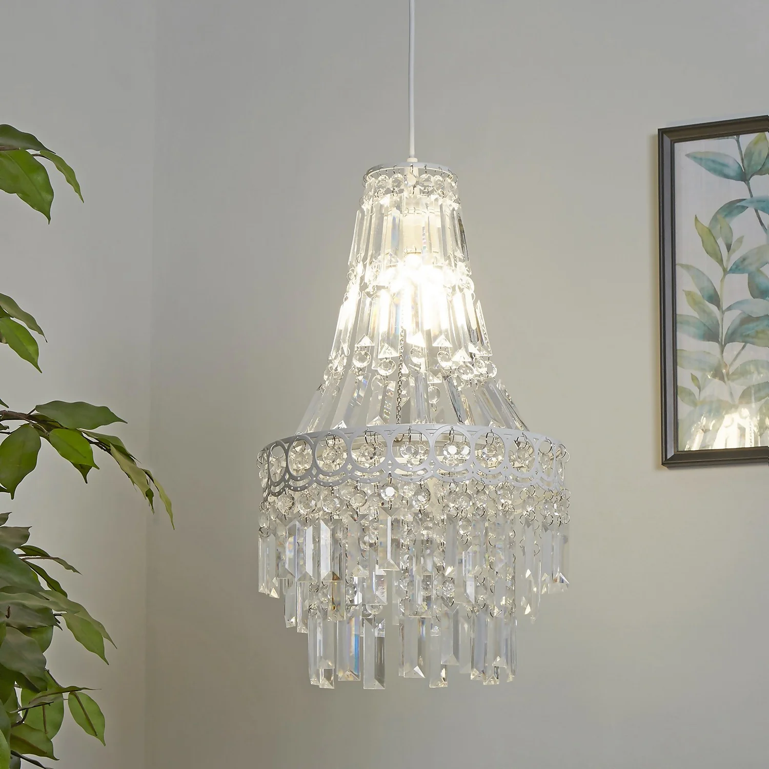 Vivienne Easy Fit Lamp Shade - White Vivienne Easy Fit Lamp Shade - White -Home Lighting Store 13525835 1884972640973513