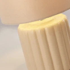 Phoebe Ceramic Table Lamp - Cream -Home Lighting Store 13525837 1244962282410850