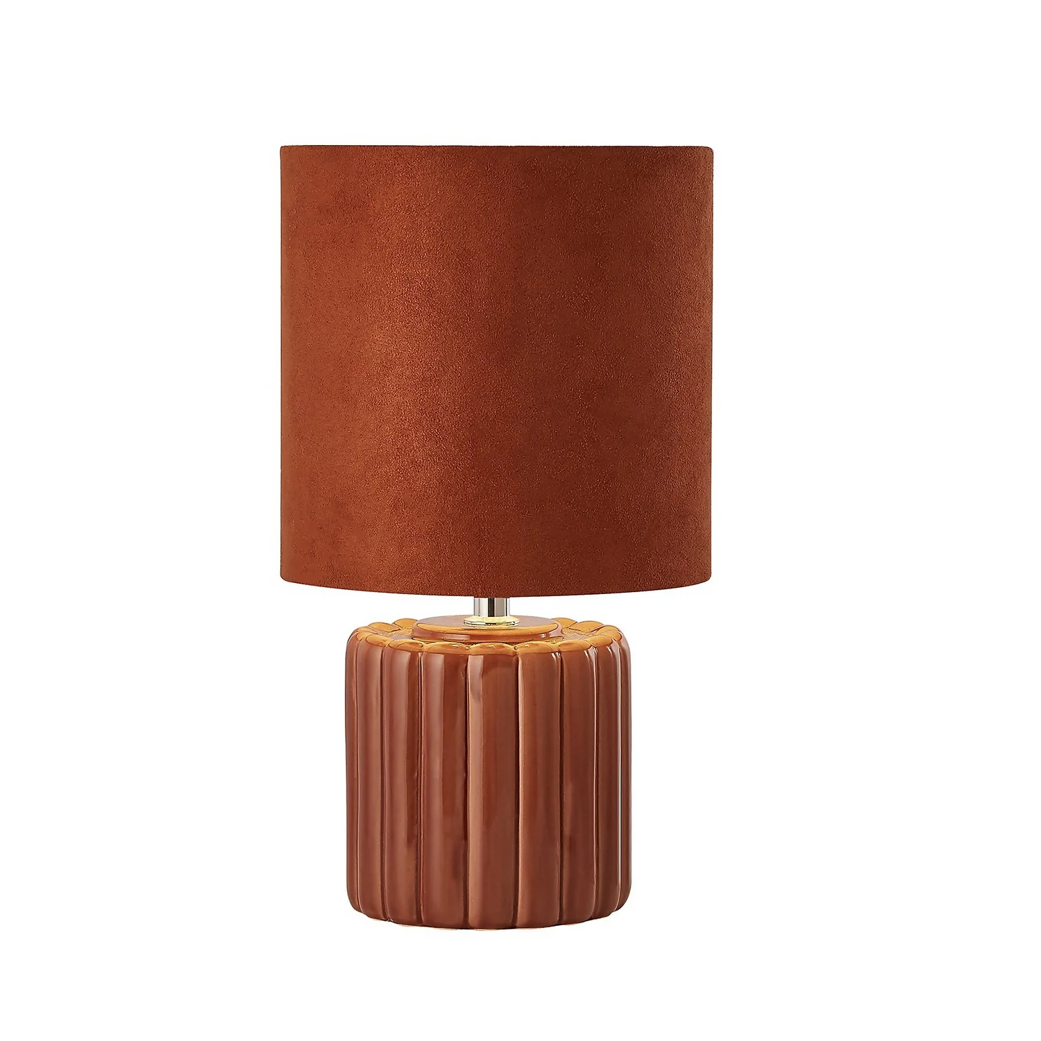 Phoebe Ceramic Table Lamp - Rust Phoebe Ceramic Table Lamp - Rust -Home Lighting Store 13525839 1484962282281430