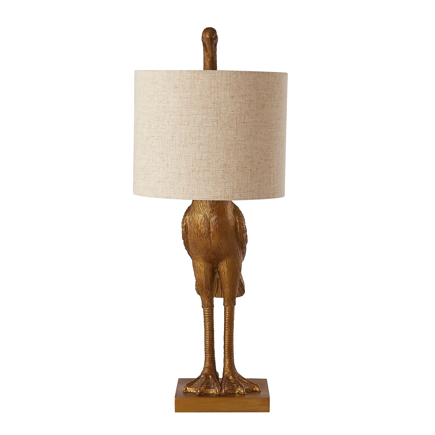 Crane Table Lamp - Gold & Oatmeal Crane Table Lamp - Gold & Oatmeal -Home Lighting Store 13528282 1874956834568215