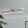 Austin LED Flush Ceiling Light - Satin Nickel -Home Lighting Store 13528462 2374976242461993