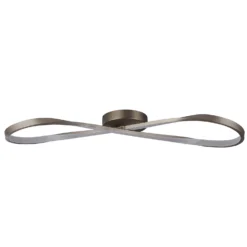 Austin LED Flush Ceiling Light - Satin Nickel -Home Lighting Store 13528462 4634976242624137