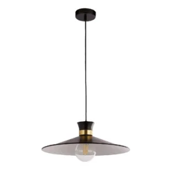Balham Pendant Ceiling Light - Black & Brass 4 Balham Pendant Ceiling Light - Black & Brass -Home Lighting Store 13528466 1604976242406220