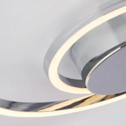 Sasha LED Flush Ceiling Light - Light Chrome -Home Lighting Store 13528469 1104976242609908