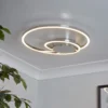 Sasha LED Flush Ceiling Light - Light Chrome -Home Lighting Store 13528469 1154976242419819