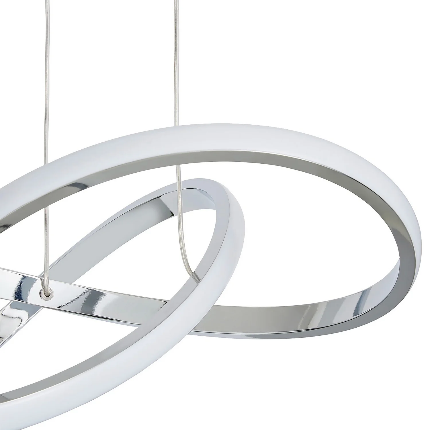 Boston LED Infinity Ceiling Pendant Light - Chrome Boston LED Infinity Ceiling Pendant Light - Chrome -Home Lighting Store 13529582 1744945395661857