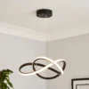 Boston LED Infinity Ceiling Pendant Light - Black 1 Boston LED Infinity Ceiling Pendant Light - Black -Home Lighting Store 13529584 1934945395700113