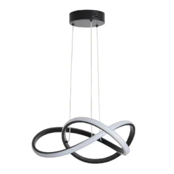 Boston LED Infinity Ceiling Pendant Light - Black -Home Lighting Store 13529584 2134945395802422