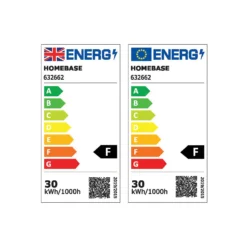 Bailey LED Spiral Flush Ceiling Light - Chrome -Home Lighting Store 13529589 1195040035858709