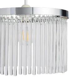 Highgate Easy Fit Shade - Chrome -Home Lighting Store 13529593 9304945396892310