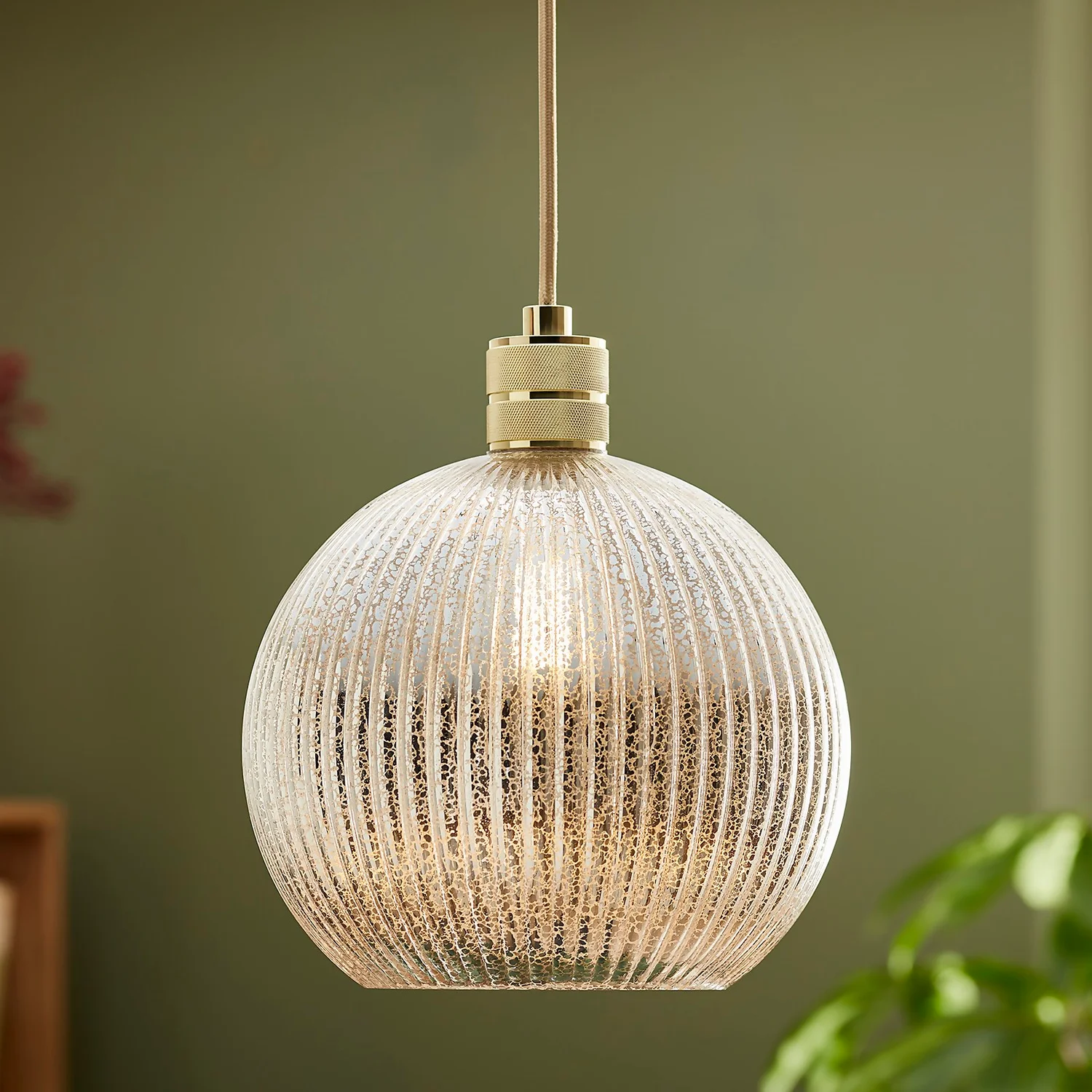 Hannah Mercury Glass Easy Fit Shade Hannah Mercury Glass Easy Fit Shade -Home Lighting Store 13529610 1365009205572862