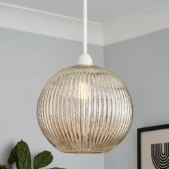 Hannah Mercury Glass Easy Fit Shade 6 Hannah Mercury Glass Easy Fit Shade -Home Lighting Store 13529610 5734945396214187