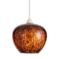 Tortoise Shell Glass Easy Fit Shade -Home Lighting Store 13529626 6754945396599057