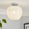 Fletcher Glass Flush Ceiling Light 2 Fletcher Glass Flush Ceiling Light -Home Lighting Store 13529630 1844945396459620