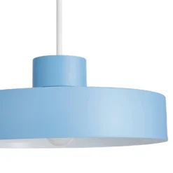 Oslo Nordic Metal Easy Fit Shade - Blue -Home Lighting Store 13529633 1444945395623196