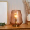 Adore Glass Table Lamp - Amber -Home Lighting Store 13529635 9894945396177632
