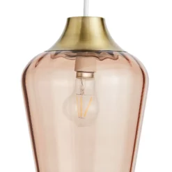 Adore Glass Easy Fit Shade - Amber -Home Lighting Store 13529636 8114945396408080