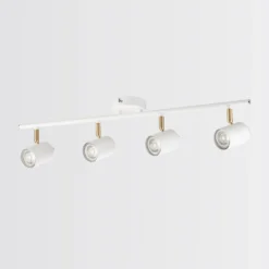 Thorpe 4 Lamp Spotlight Bar - White 4 Thorpe 4 Lamp Spotlight Bar - White -Home Lighting Store 13624099 3344927765777749