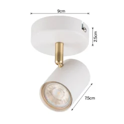 Thorpe Single Spotlight - White 6 Thorpe Single Spotlight - White -Home Lighting Store 13625532 8894928056357098