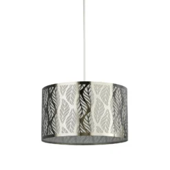 Serena Easy Fit Lamp Shade - Chrome 4 Serena Easy Fit Lamp Shade - Chrome -Home Lighting Store 13661908 1264962282658704
