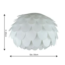 Daisy Easy Fit Shade - White -Home Lighting Store 13695773 1784959109452594