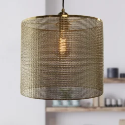 Amina Easy Fit Shade - Brass -Home Lighting Store 13695774 4984959109345653