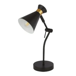 Balham Table Lamp - Black & Brass -Home Lighting Store 13699652 1434976242823178