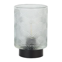 Olivia Battery Powered Table Lamp - Clear -Home Lighting Store 13764007 1564980120120915