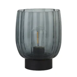 Olivia Battery Powered Table Lamp - Smoke 4 Olivia Battery Powered Table Lamp - Smoke -Home Lighting Store 13764008 8964980120065904