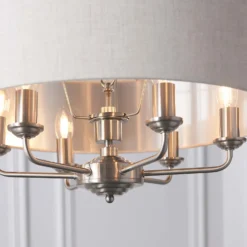 Highclere Pendant Light - 6lt Chrome -Home Lighting Store 13794252 1804957105049400