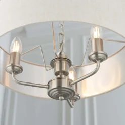 Highclere Pendant Light - 3lt Chrome -Home Lighting Store 13794253 5544957104310548
