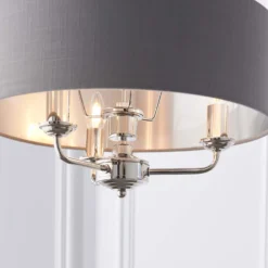 Highclere Pendant Light - 3lt Nickel -Home Lighting Store 13794255 1244957104666249
