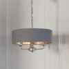 Highclere Pendant Light - 3lt Nickel -Home Lighting Store 13794255 1954957104526632