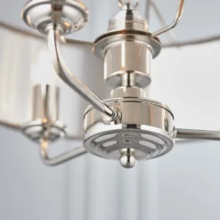 Highclere Pendant Light - 3lt Nickel -Home Lighting Store 13794255 7114957104790428