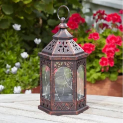 Firefly Moroccan Bronze Lantern -Home Lighting Store 13836358 1234982505840090