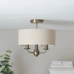 Chippenham 3 Light Flush Ceiling Light 6 Chippenham 3 Light Flush Ceiling Light -Home Lighting Store 13864149 1584977253842453