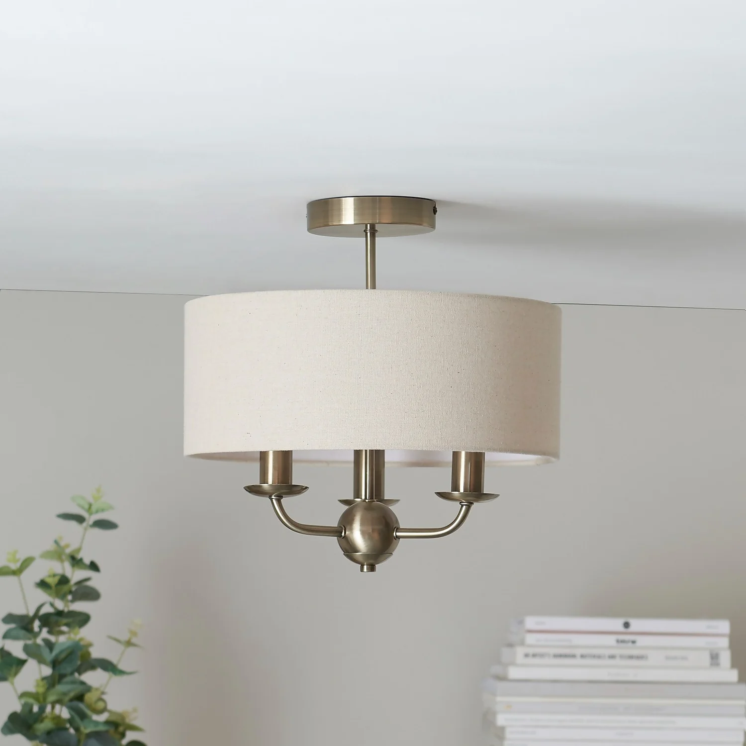 Chippenham 3 Light Flush Ceiling Light Chippenham 3 Light Flush Ceiling Light -Home Lighting Store 13864149 1584977253842453